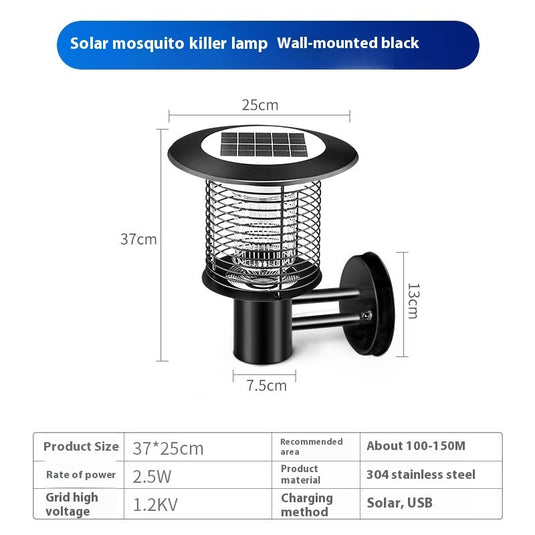 Outdoor Waterproof Solar Mosquito Lamp Household Mosquito Lamp