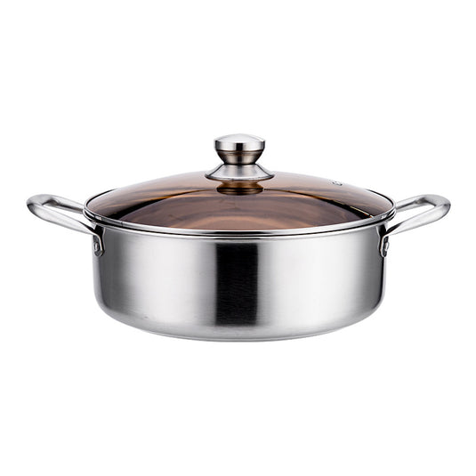 Household Thickened Bottom Commercial Induction Cooker Soup Pot