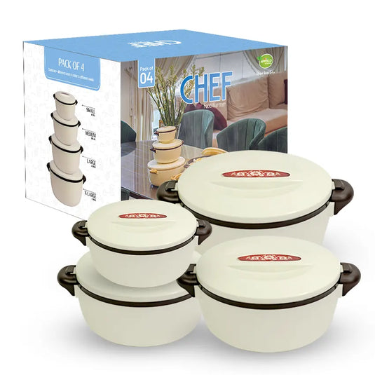 CHEF FOOD WARMER PACK OF 4